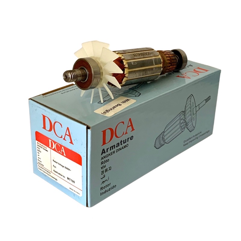 DCA Armature Angker Serut MT 190 Maktec Planer Mesin Serut + Bearing