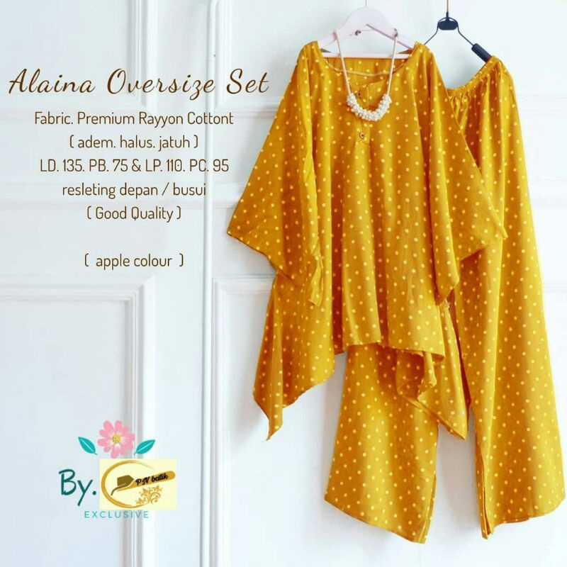 ANNAJA TUNIK INARA KHALISA setelan wanita rayon diamond mix kringkel wanita