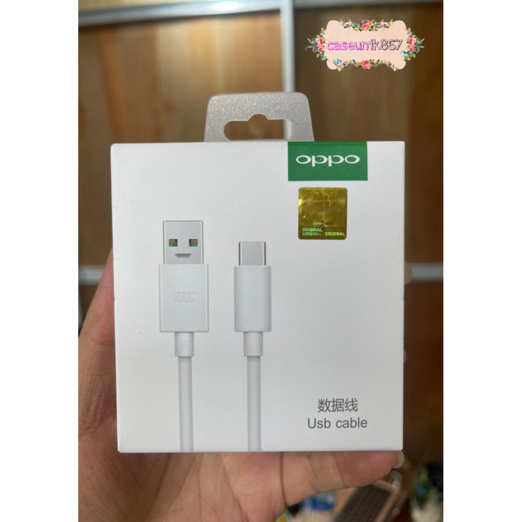 BM069 Kabel data OPPO VOOC Fast Charging original 100% TIPE C usb A5 a9 2020 a52 a33 a92 Reno2f/4 CS954