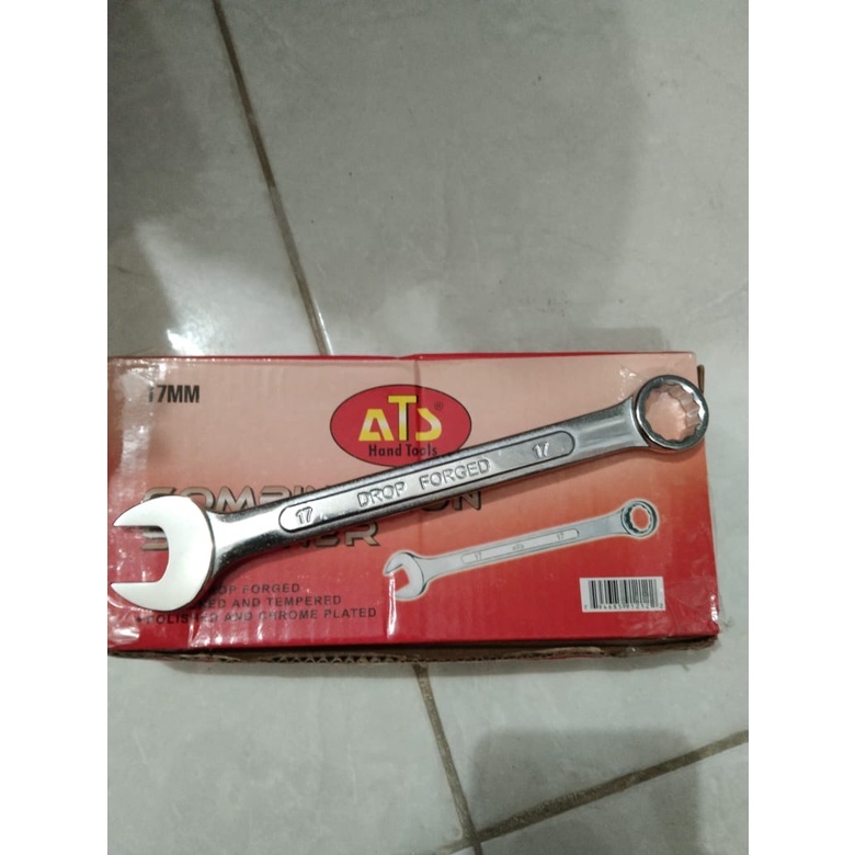 ATS Kunci Ring Pas 17 mm Kunci Kombinasi 17mm Combination wrench