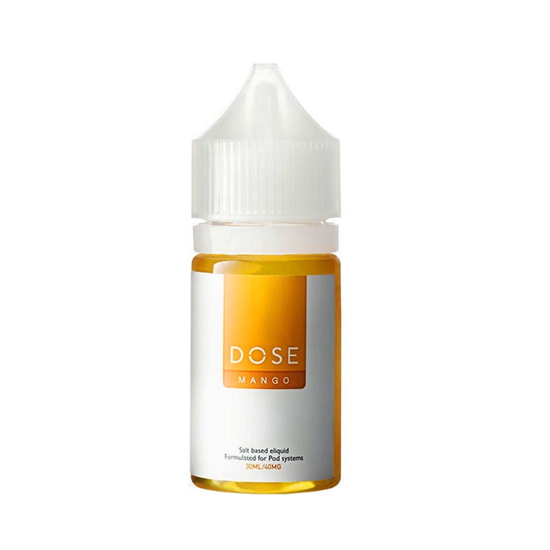 DOSE Mango Salt Nic E-Liquid 30ML 40MG [ vape / rokok elektrik]