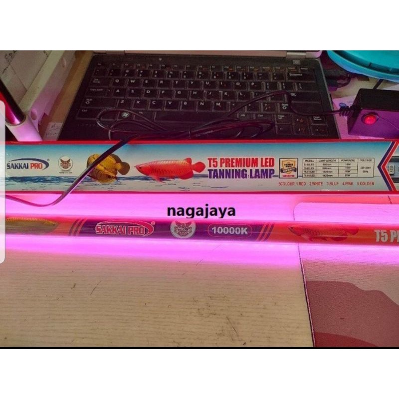 Jual Sakkai pro tanning T5 premium 92 cm lampu celup aquarium 5 warna