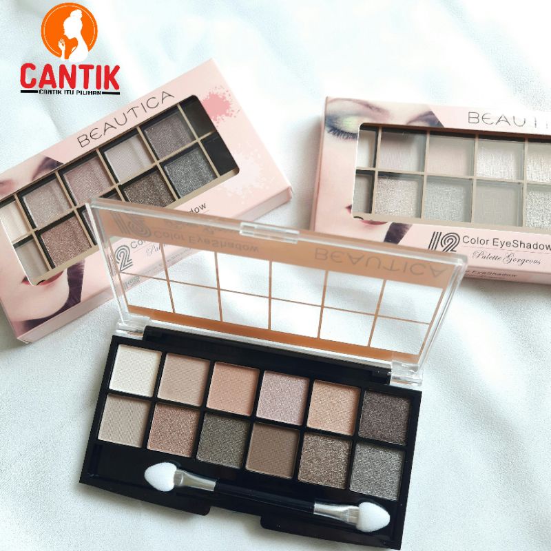 BEAUTICA EYESHADOW NUDE - EYESHADOW - EYESHADOW NUDE