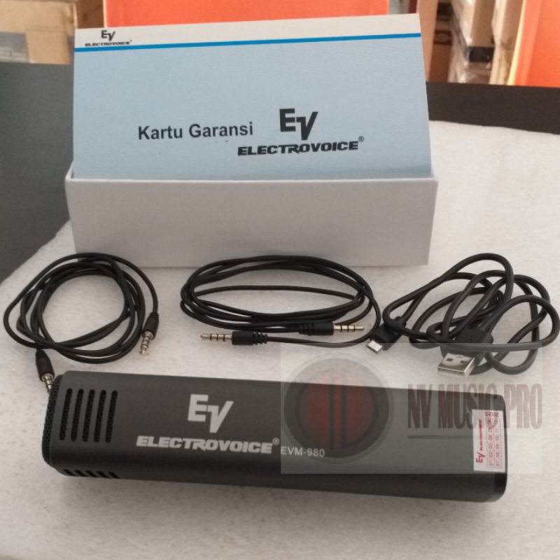 Jual EV ELECTROVOICE RECORDING LIVE STREAMING MICROPHONE RECORDER
