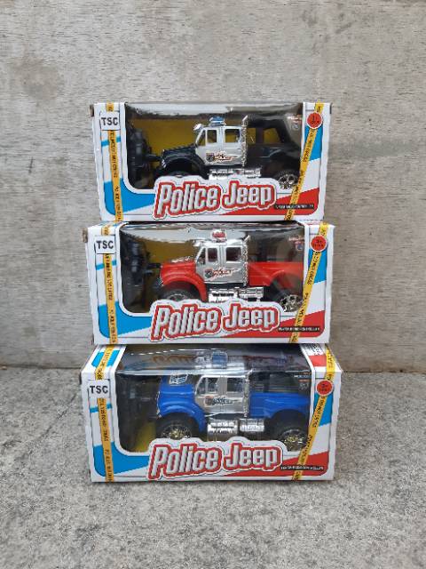 RC CAR JEEP POLICE EDUKASI MAINAN MOBIL REMOTE CONTROL ANAK EDUKATIF