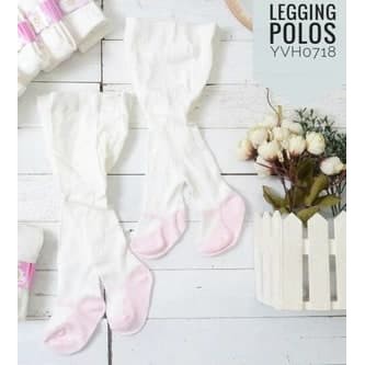 LEGGING PUTIH POLOS BABY 0-3bulan celana anak bayi newborn pants white
