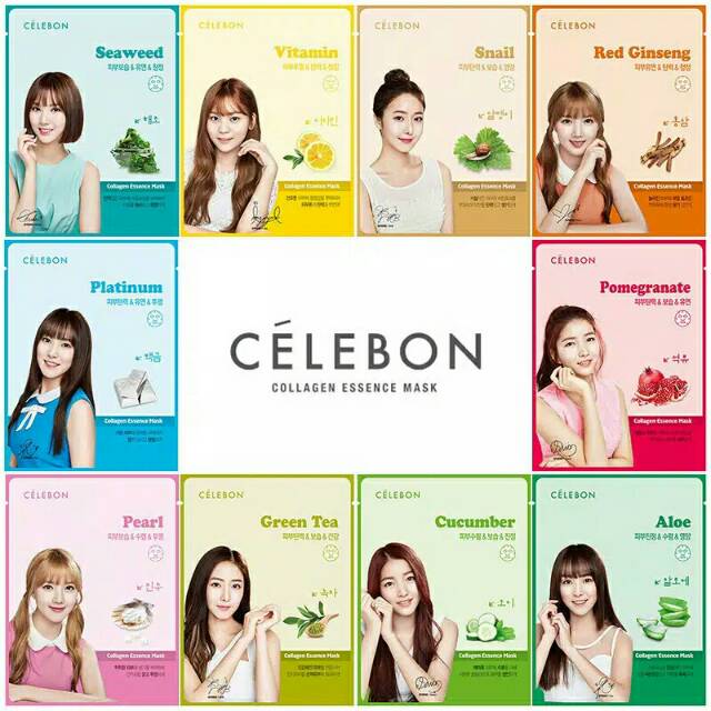 Celebon Collagen Essence Mask | Shopee Indonesia