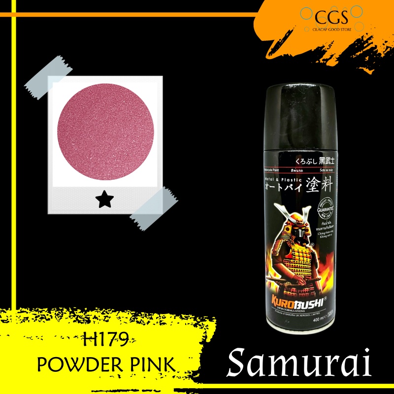 Pilok Samurai POWDER PINK H179 - pilok samurai pink magenta - samurai h179 - cat samurai pink magent