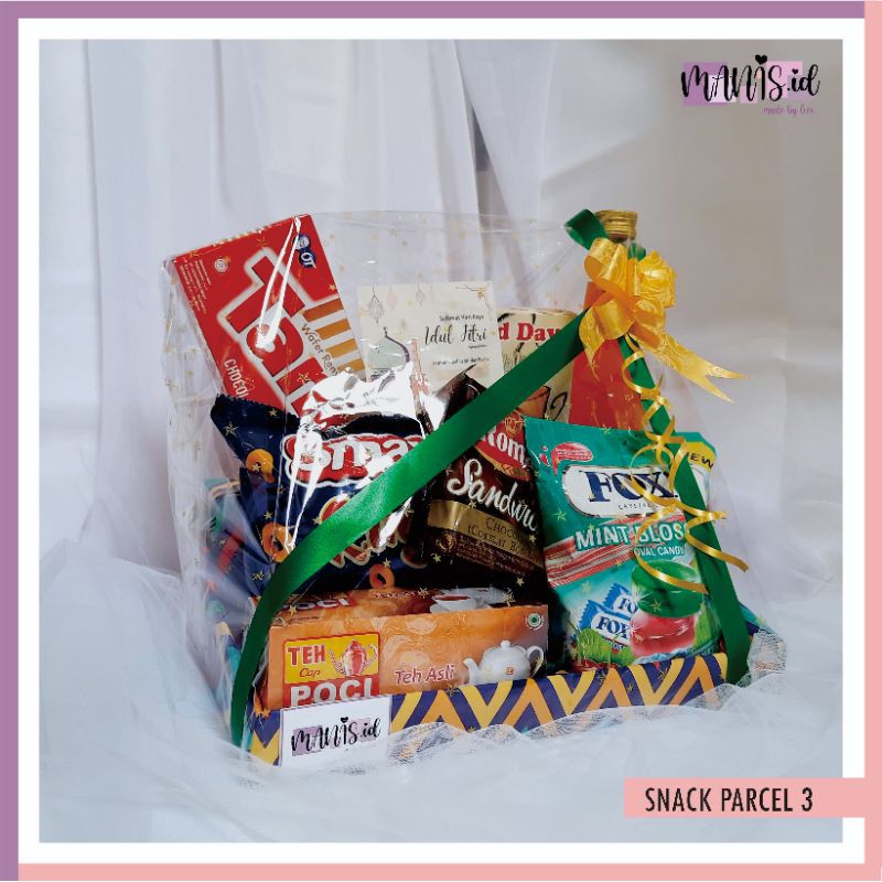 

SNACK PARCEL 3/ PARCEL MAKANAN RINGAN/ PARCEL LEBARAN