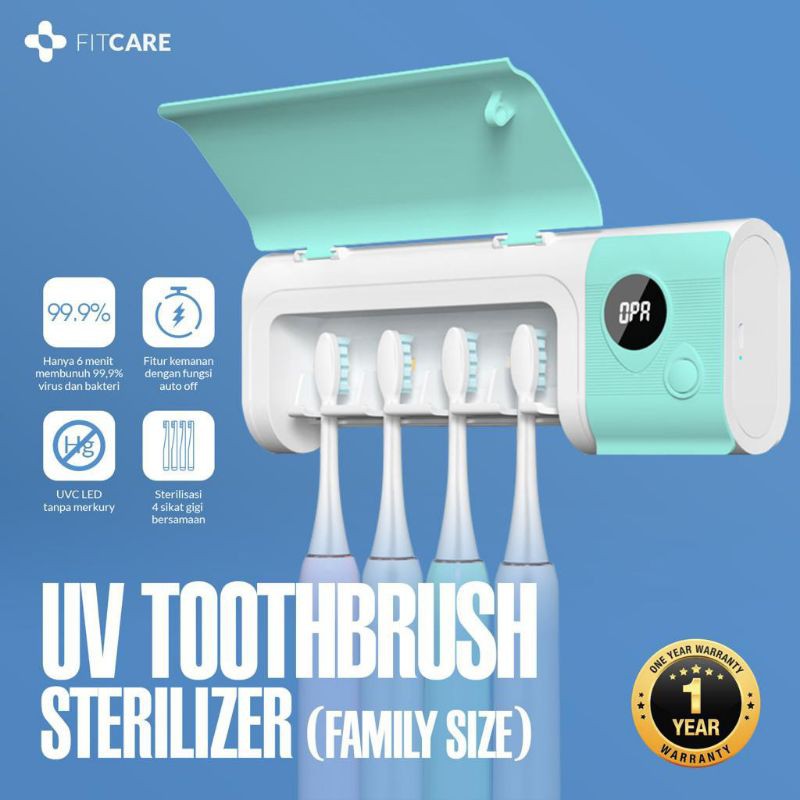 Fitcare UV Sterilizer Toothbrush Family Tempat Sikat Gigi UV