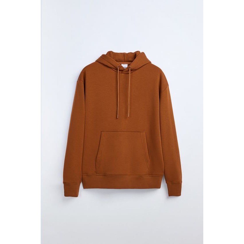 Sweater hoodie wanita korean style warna Coksu - coklat susu - moca - bronze - bahan fleece tebal-2