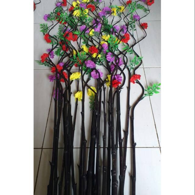 Bunga bambu ulir murah