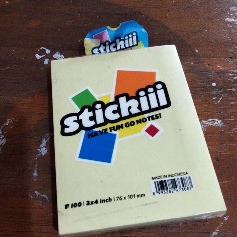 

Sticky Note 3 x 4 Inch ( 76x110 mm)