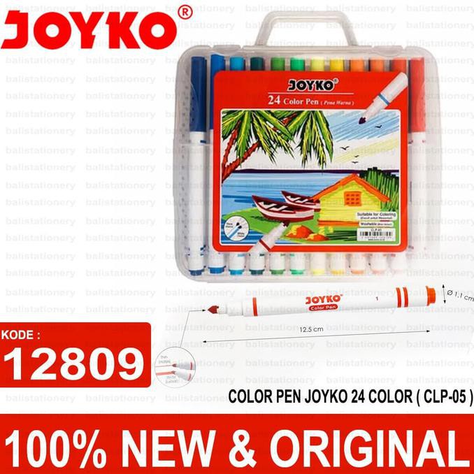 

Ready Oke] Color Pen Joyko 24 Color ( Clp-05 )