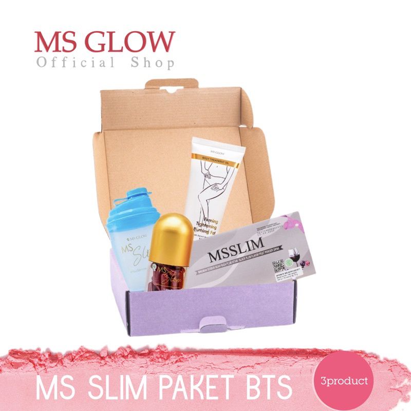 Ms slim paket BTS ms glow