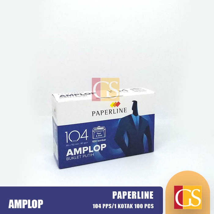 

Amplop Paperline 104 Putih Polos Kecil