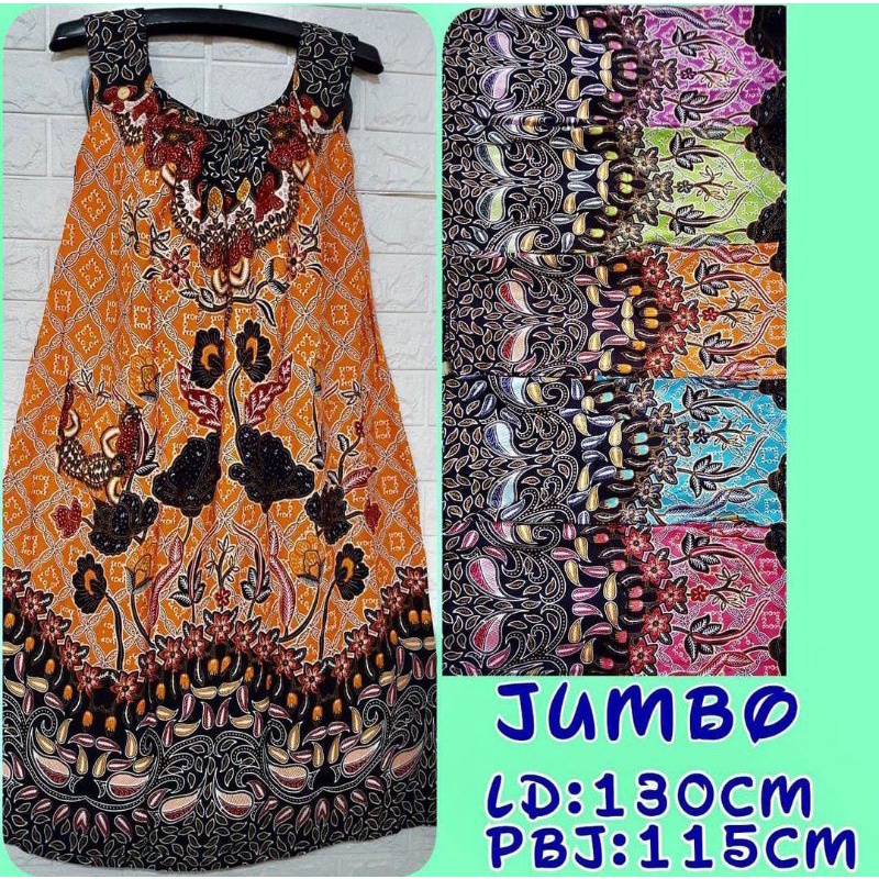 Daster kutung Jumbo batik Solo adem
