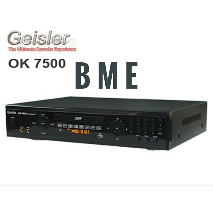 Dvd Player Karaoke Geisler OK - 7500