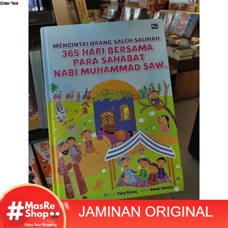 Buku Mencintai Orang Saleh-Salihah: 365 Hari Bersama Para Sahabat Nabi Muhammad saw