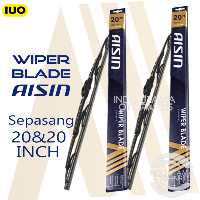 Wiper Mobil Nissan Terrano AISIN Sepasang 20-20&quot; ORIGINAL