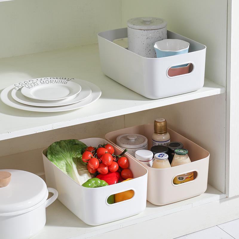 HOVELSHOP Storage Box Organizer Kotak Keranjang Penyimpanan Boks Pantry Bahan Plastik