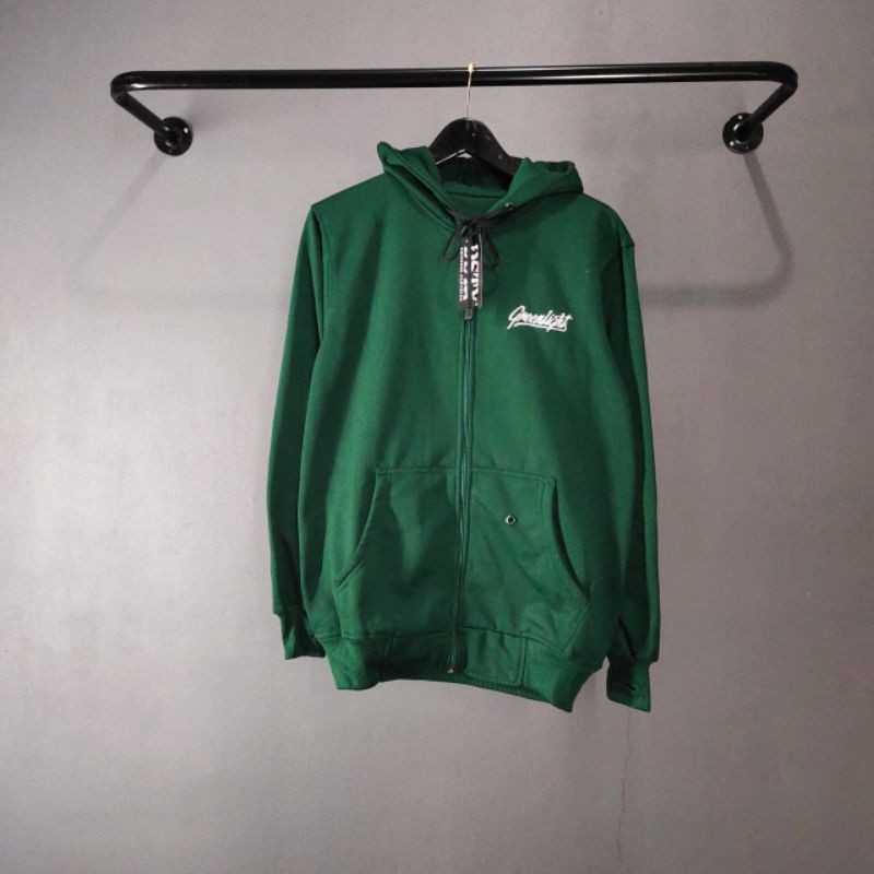 Sweater Greenlight (Zipper) Hoodie Greenlight premium Murah