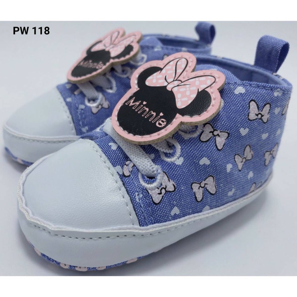 Sepatu Bayi Laki Laki Perempuan Prewalker Import Minnie