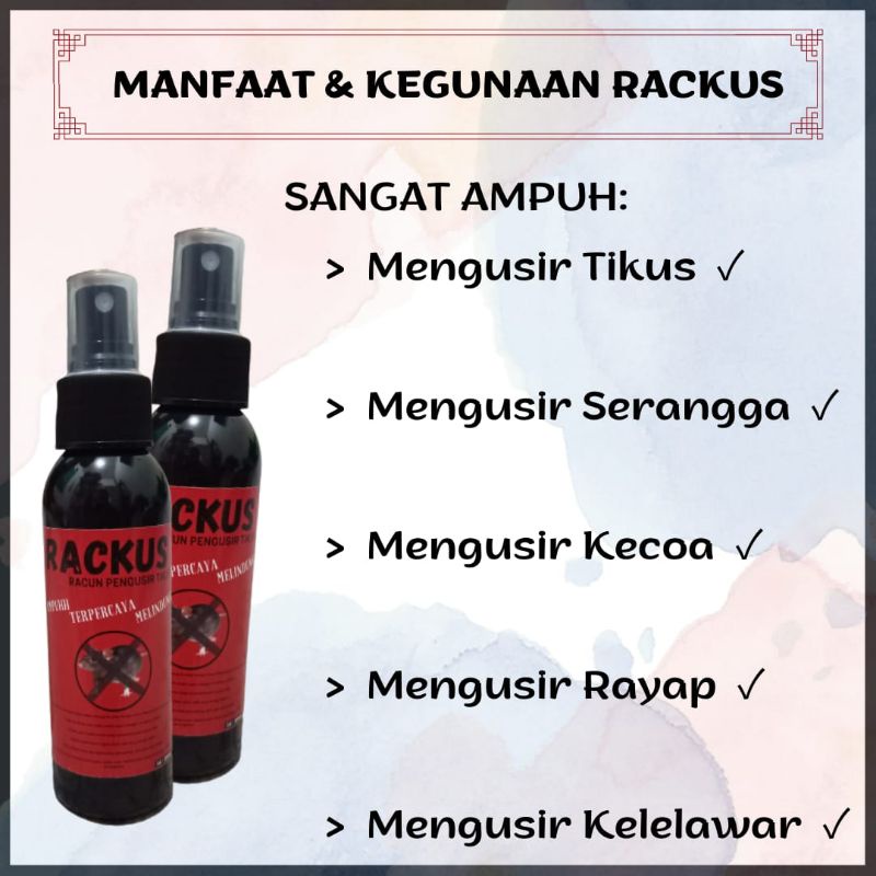 Spray Cairan Pengusir Tikus / Anti Tikus murah 100ml NO PESTISIDA