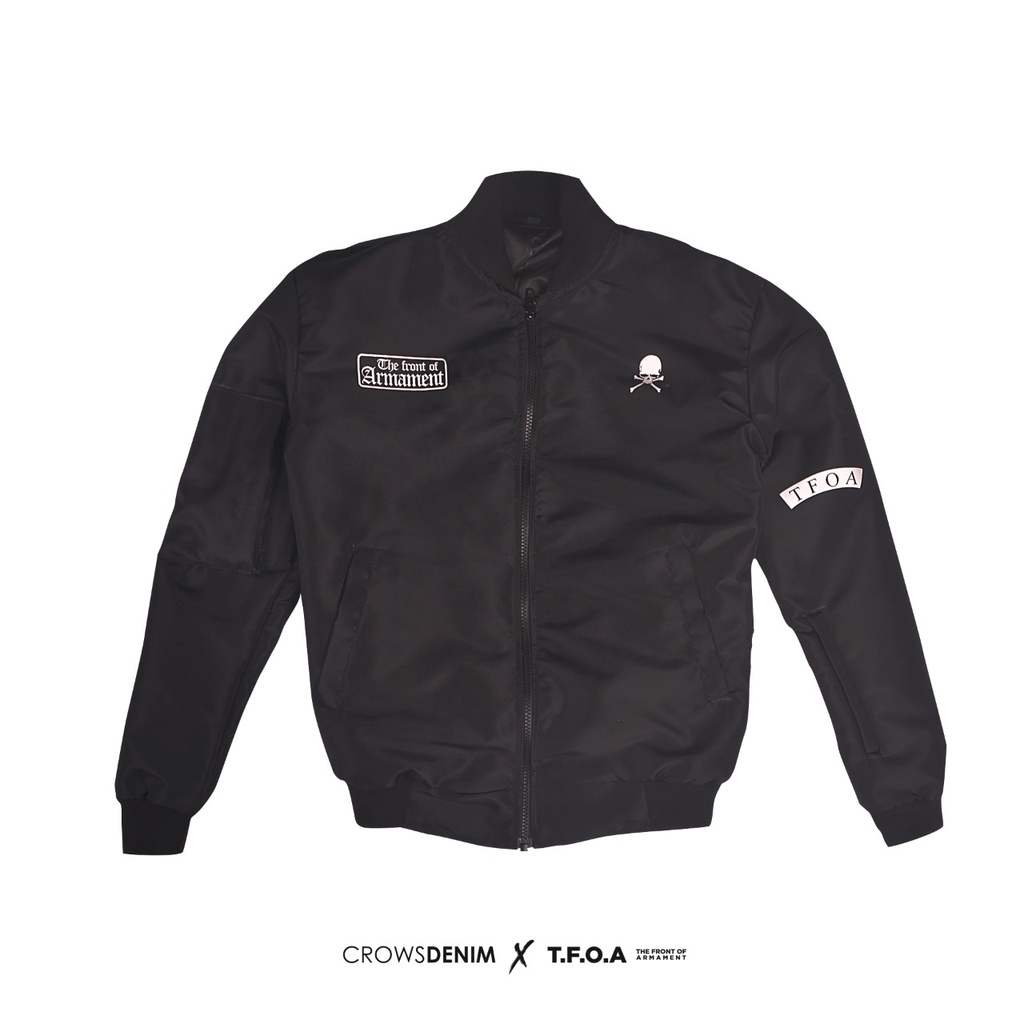 Jaket Boomber TFOA Black Series A-37