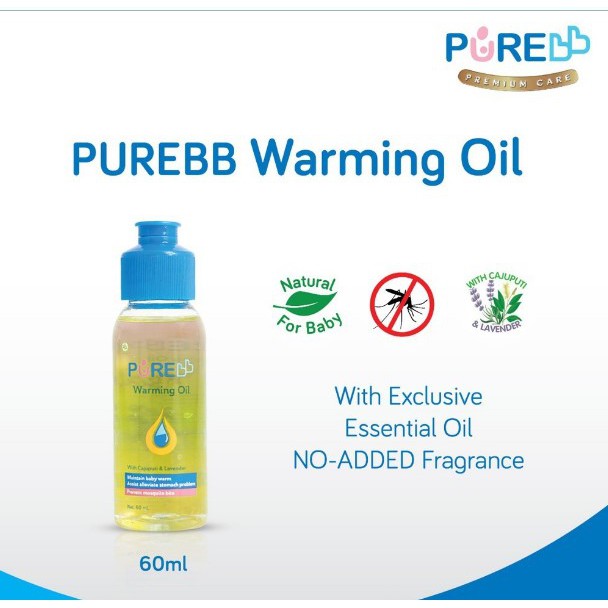 Pure Baby Warming Oil 60ml Pure BB Warming Oil