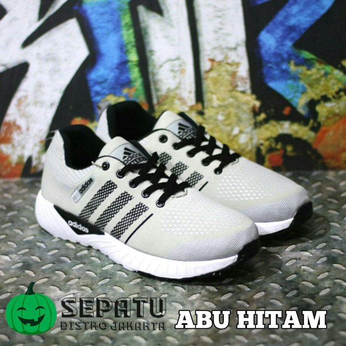 BISA COD Sepatu Sneakers Adidas Neo Zoom Running Pria