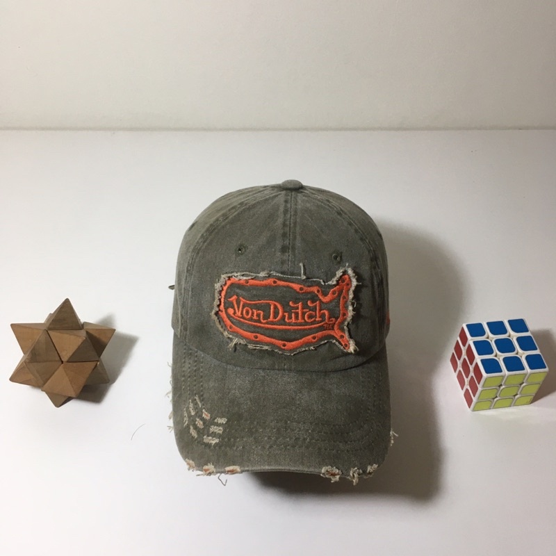 Topi Vintage Von dutch Olive