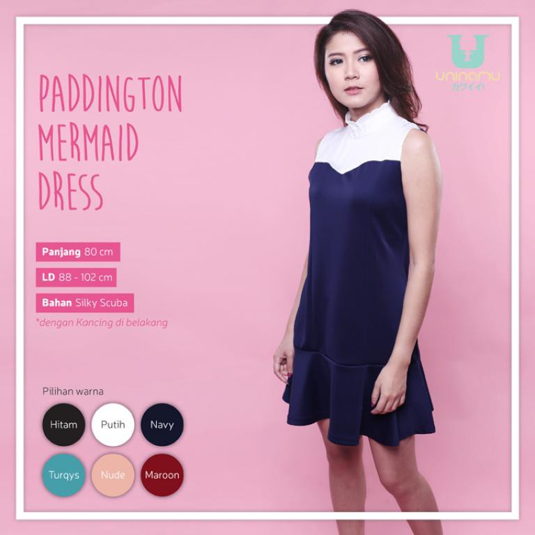 JANE COLLECTION || Dress Wanita - Paddington Mermaid Dress