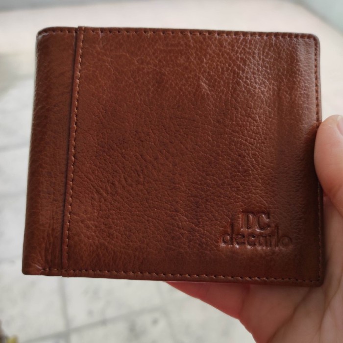 Coklat Import - Dompet Pria Kulit Warna Coklat Import Decarlo