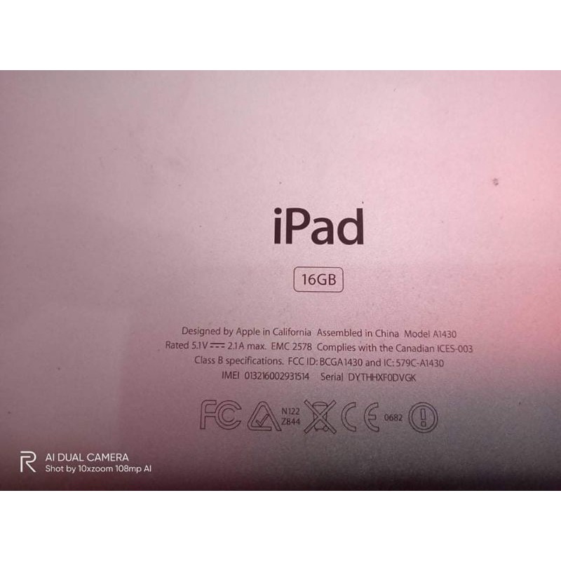 ipad iphone air 2 minus lupa icloud msih mullus kelengkapan cas