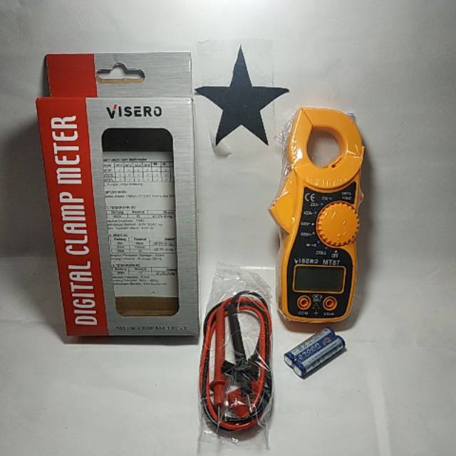 Digital clamp meter Mt87 Tang ampere digital