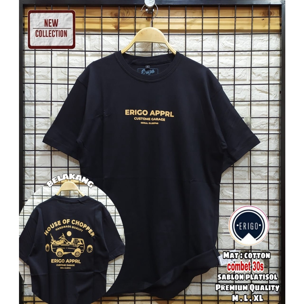 KAOS DISTRO ERIGO TERBARU 2021 / KAOS DISTRO PRIA ORIGINAL / TSHIRT ATASAN PRIA ERIGO / KAOS SANTAI 