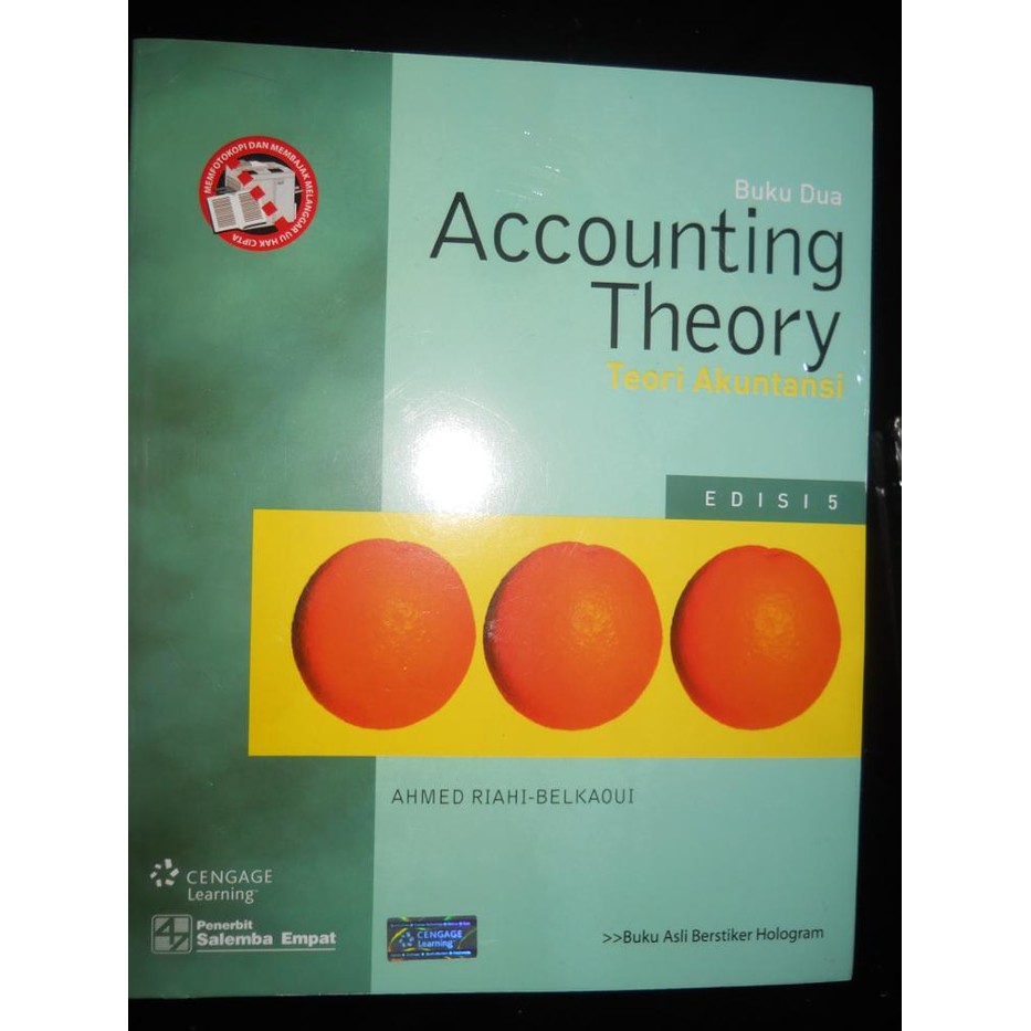 Teori Akuntansi 2 (e5)/Belkaoui