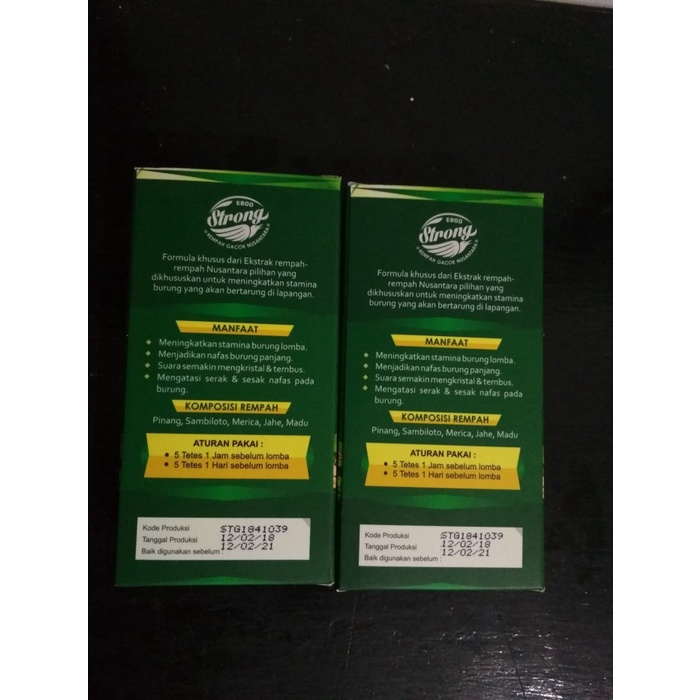 Vitamin Burung - Ebod Strong Vitamin Burung Juara