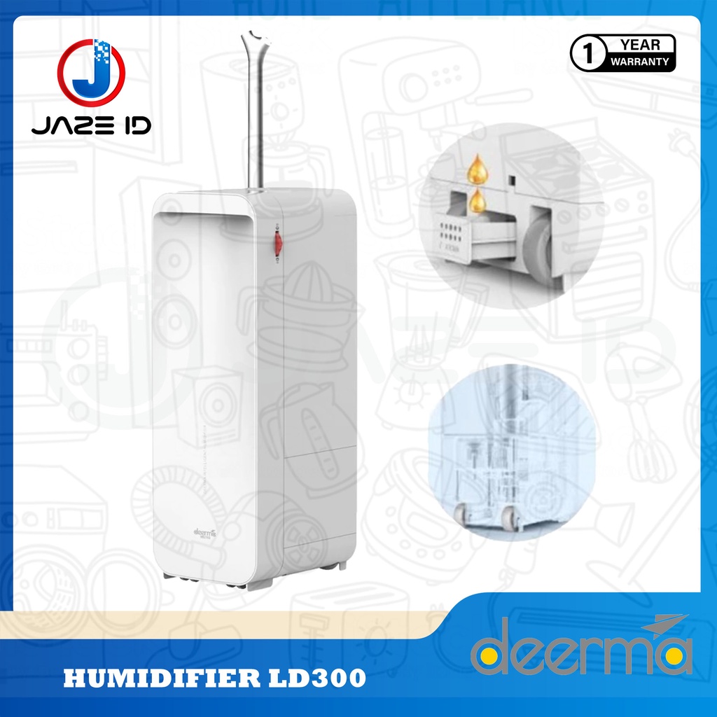 DEERMA Air Humidifier LD300 Purifier Pelembab Udara Garansi