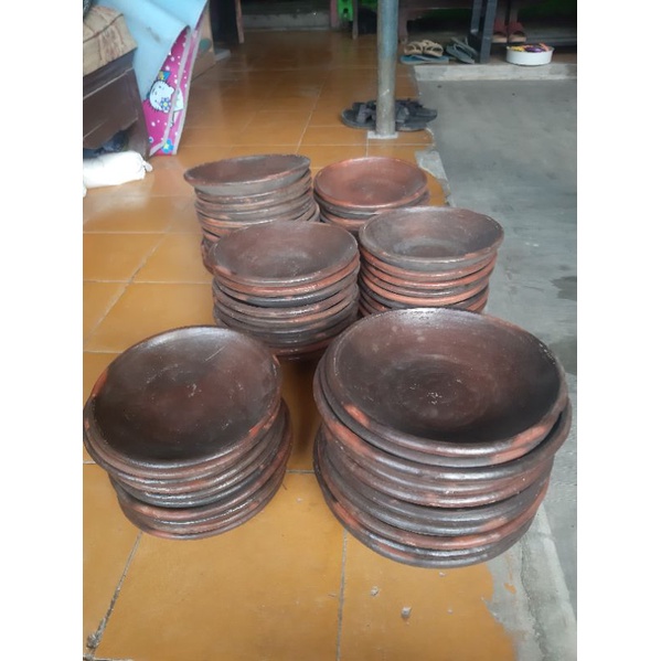 Cobek Tanah Liat Hitam (COBEK SAJA)