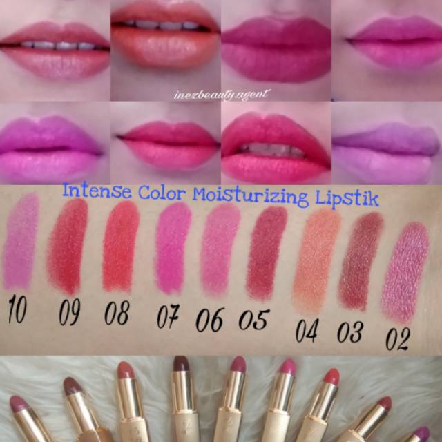 Inez Intense Colour Moisturizing lipstik