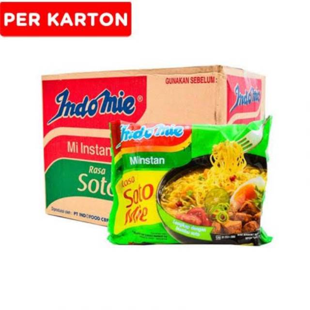 

Indomie Soto 1 Dus isi 40 Bungkus