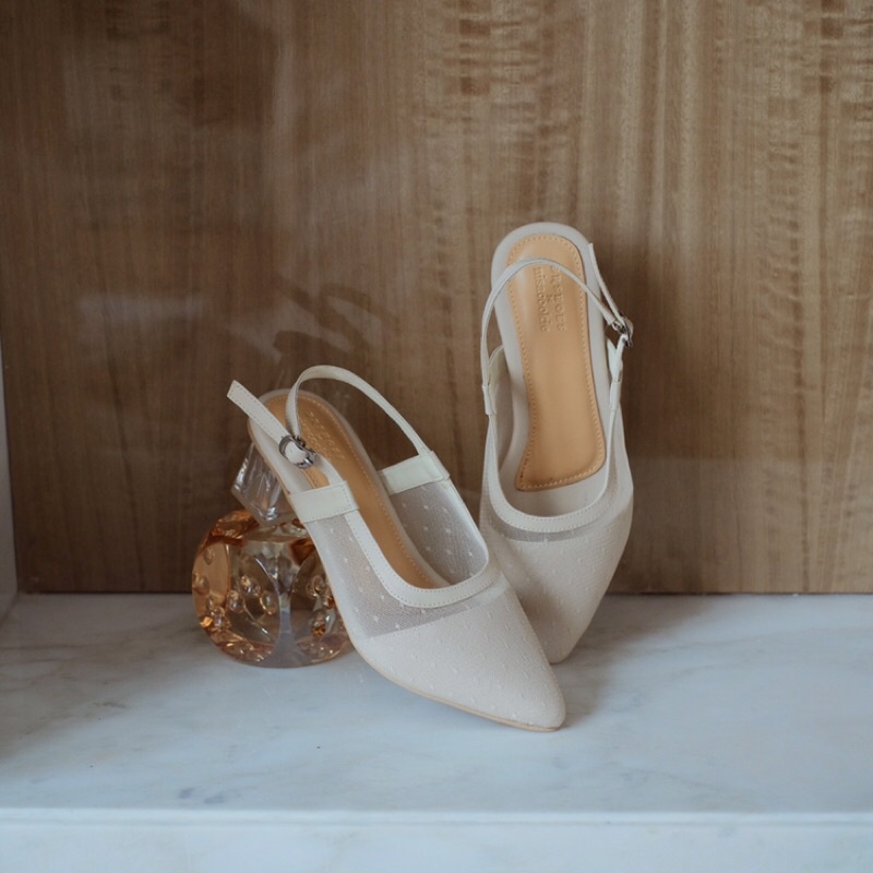 AURORA SHOES Sandal Heels Kaca Premium [BRSHOES X NISACOOKIE]