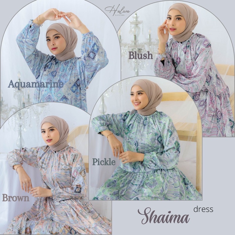 shaima dress halwa apparel