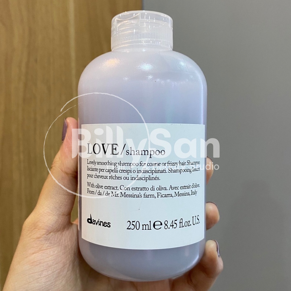 

Davines LOVE Smoothing Shampoo 250ml utk rambut diluruskan. anti-frizz
