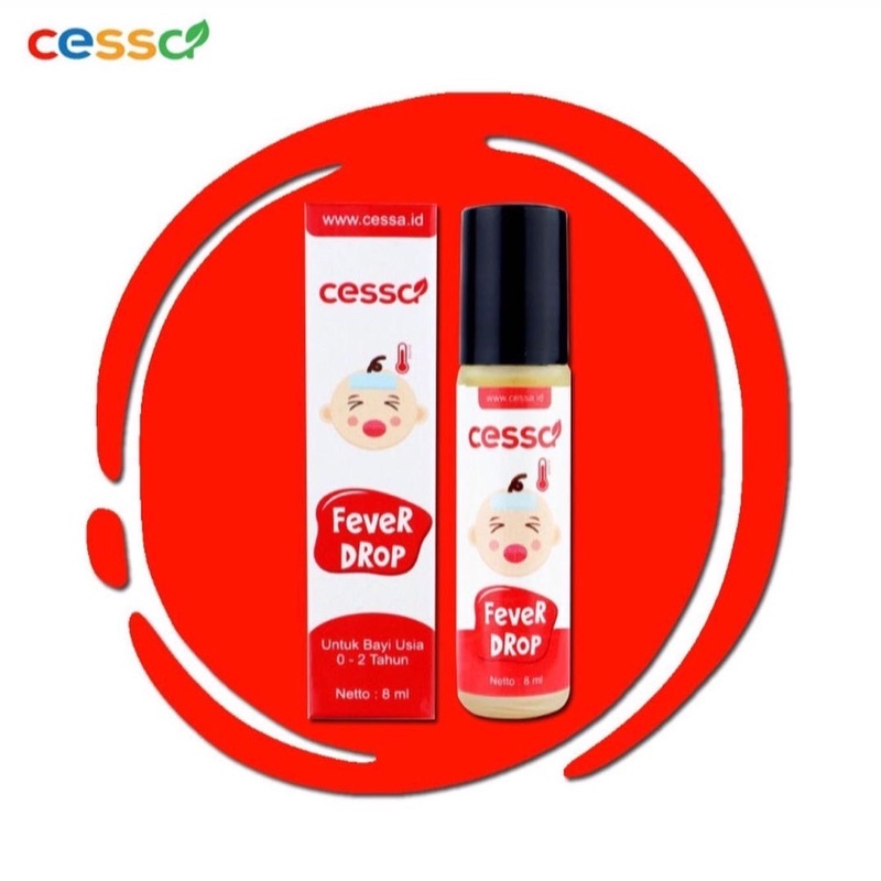 Cessa Fever Drop - Essential Oil Penurun Demam Bayi