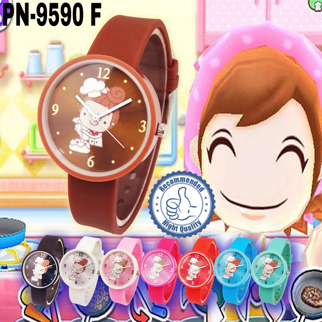 Jam Tangan Fashion Wanita Harajuku Japan Style Original 9590F