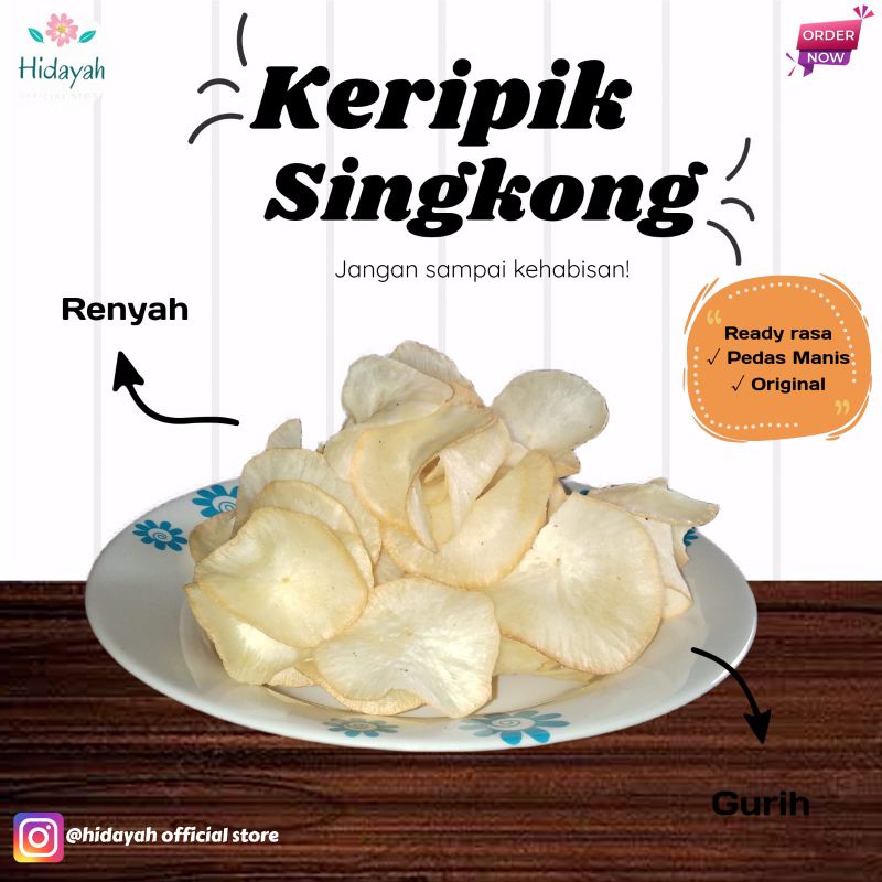 

Keripik Singkong @ 500 gram