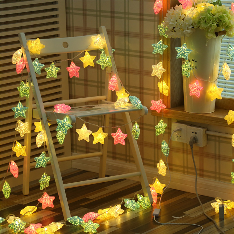 Hot Sale/[Home Decorative Led Fairy String Lights] [Lampu Malam Hias Tenaga USB &amp; Baterai Untuk Natal, Pernikahan, Kamar Anak]